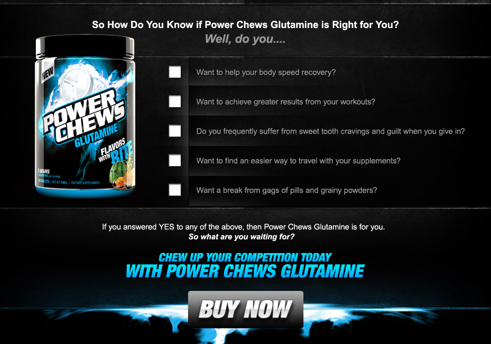 Buy Glutamine NOW